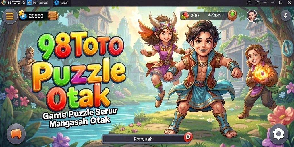 Tangkapan layar utama 98TOTO menampilkan gameplay seru yang menantang.
