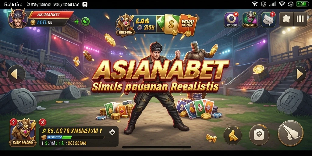 Tampilan gameplay menarik dari ASIANABET dengan grafik yang memukau.