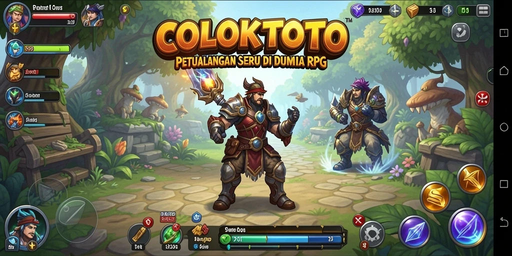 Gameplay menarik dari COLOKTOTO dengan banyak petualangan RPG.