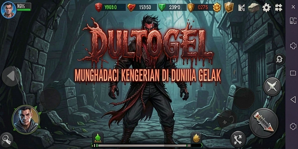 Gameplay menyeramkan DULTOGEL yang membuat jantung berdegup kencang.