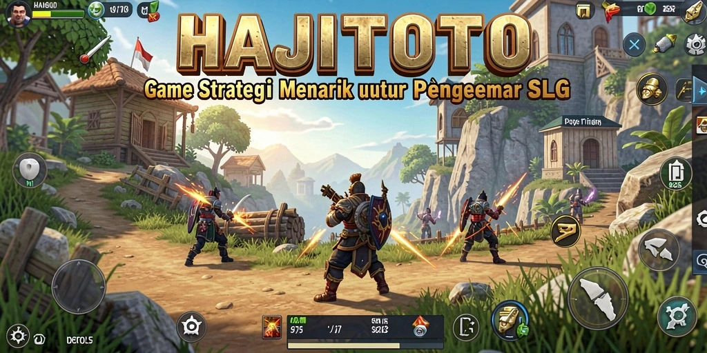 Tampilan gameplay SLG yang mendebarkan dan penuh strategi.