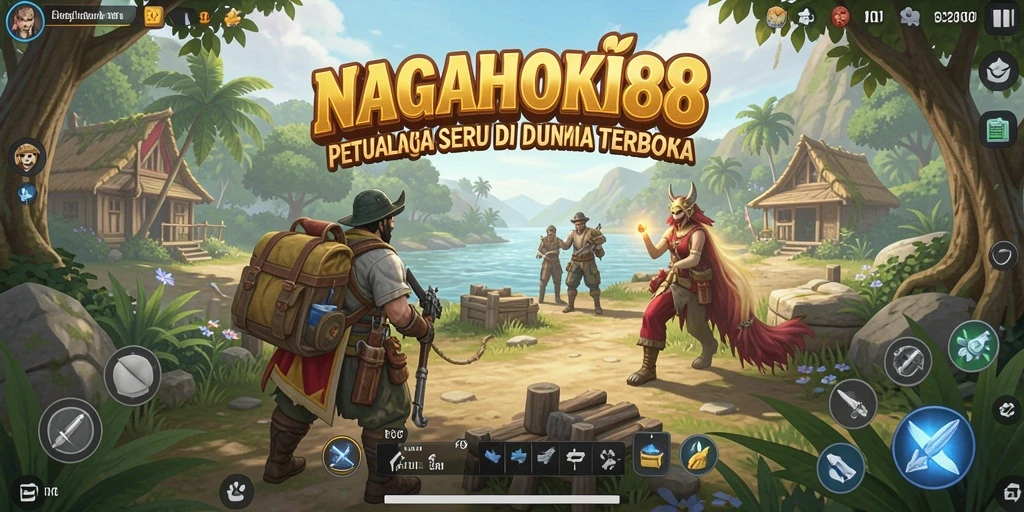 Tangkapan layar menampilkan petualangan seru dalam dunia terbuka NAGAHOKI88.